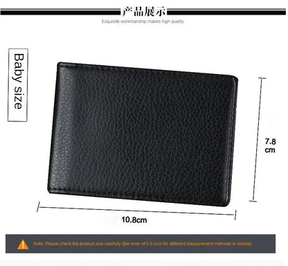 PU Leather Driver License Holder — Car Document Wallet for ID, Pass, Certificate, and Card Storage