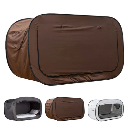 Folding Portable Privacy Bed Tent – Fully Enclosed Outdoor Camping Bed Tent with Shading for Kids & Adults
