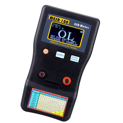 MESR-100/M6013 ESR Meter – Professional Capacitance & Ohm Tester for Capacitors and Circuit Diagnostics