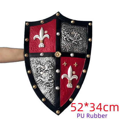1:1 Breath of the Wild Link Shield – PU Rubber Cosplay Weapon Toy & Halloween Prop