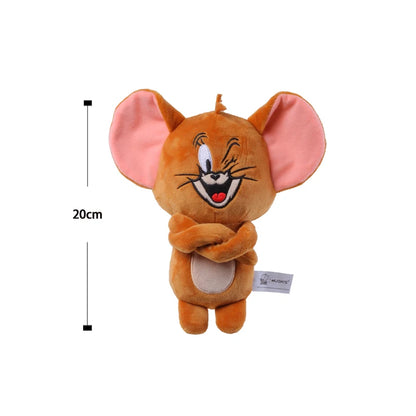 Anime Tom & Jerry Plush Toy — Cute Cat & Mouse Stuffed Animal Doll for Kids Gift, Free Shipping