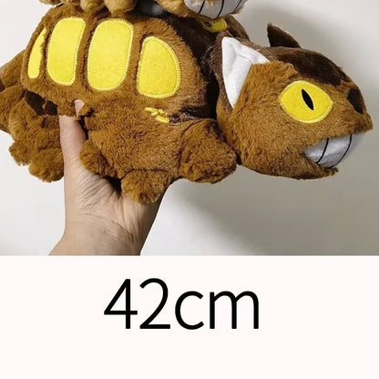 My Neighbor Totoro Plush Toy – Cartoon Bus Soft Stuffed Animal for Kids Xmas & Birthday Gift