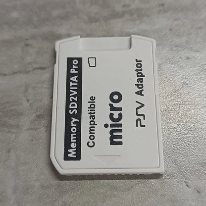 SD2VITA 6.0 Memory Card Adapter for PlayStation Vita PSV 1000/2000 (System 3.65)