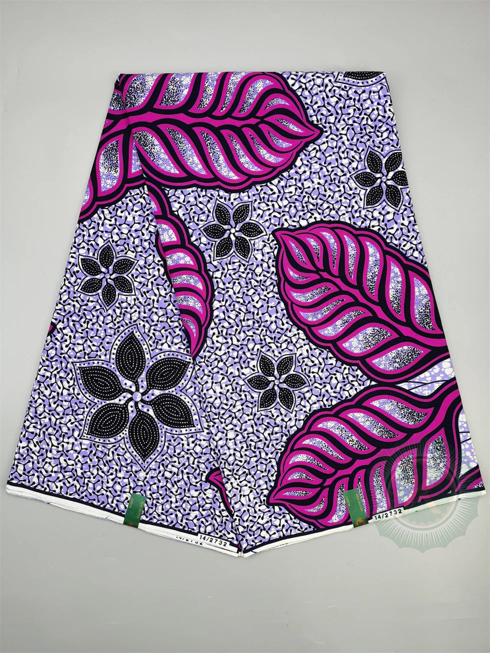 African Wax Fabric - Cotton Nigerian Ankara Batik Block Print Sewing Cloth