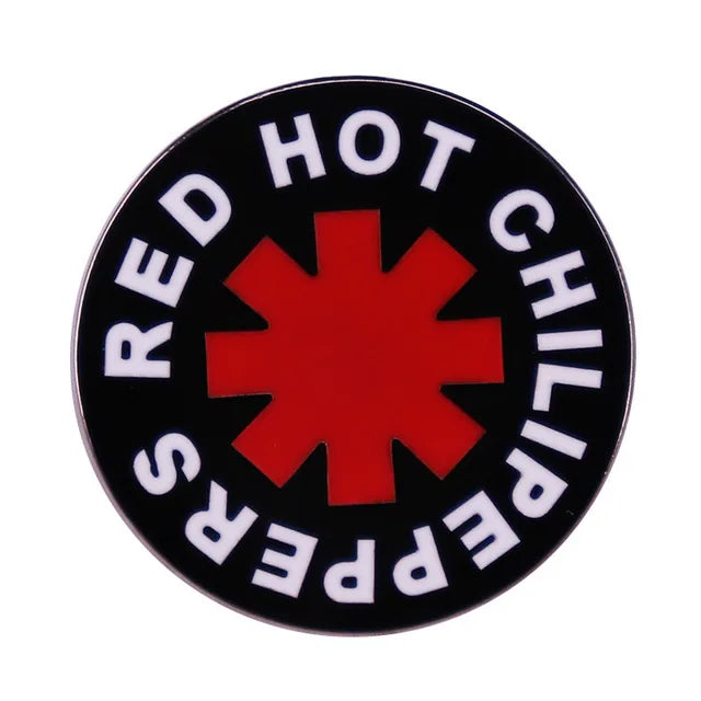 Worldwide Classic Band Logo Enamel Pin – Rap & Rock Music Badge for Hoodies, Backpacks, Decorative Accessories, Fan Gift
