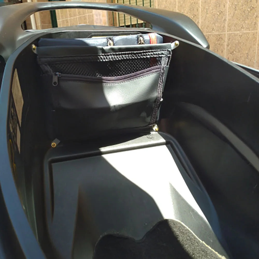 Universal Scooter Seat Bag – Under-Seat Storage Pouch Organizer for Yamaha XMAX, NMAX, NVX, Honda PCX, Forza X, ADV, and Vespa C400GT