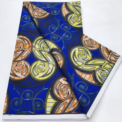 African Wax Print Fabric - Nigerian Ankara Batik Dutch Fabric for Women’s Dresses & Sewing Materials