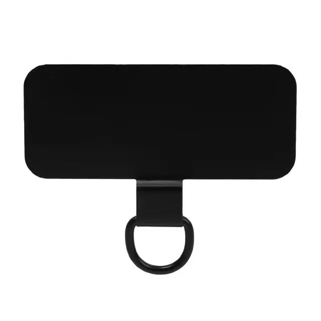 Universal Metal Phone Lanyard Gasket Patch – 1/4PCS Ultra-Thin Mobile Sling Rope, Card Clip Strap & Hang Cord Tab