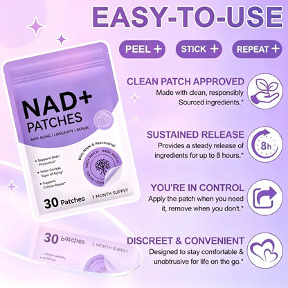 30-Piece Weight Management Patches - Easy-Use Body Care Stickers