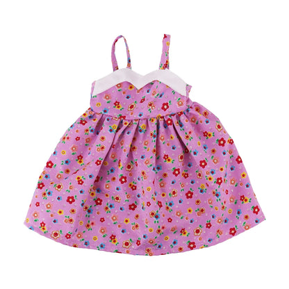 18-Inch Doll Nightdress Outfit — Purple Series Clothes for American & 43CM Baby Dolls, Our Generation Doll Gift