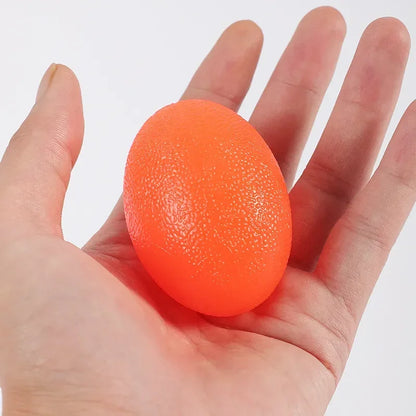 Silicone Hand Grip Ball Egg - Ideal for Men and Women Gym Fitness, Finger Exerciser for Strength and Muscle Recovery - Enhance Grip with Gripper Trainer