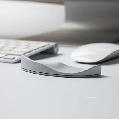 Ergonomic Silicon Gel Mouse Pad with Wrist Support – Non-Slip Streamline Mat for Office & Gaming PC