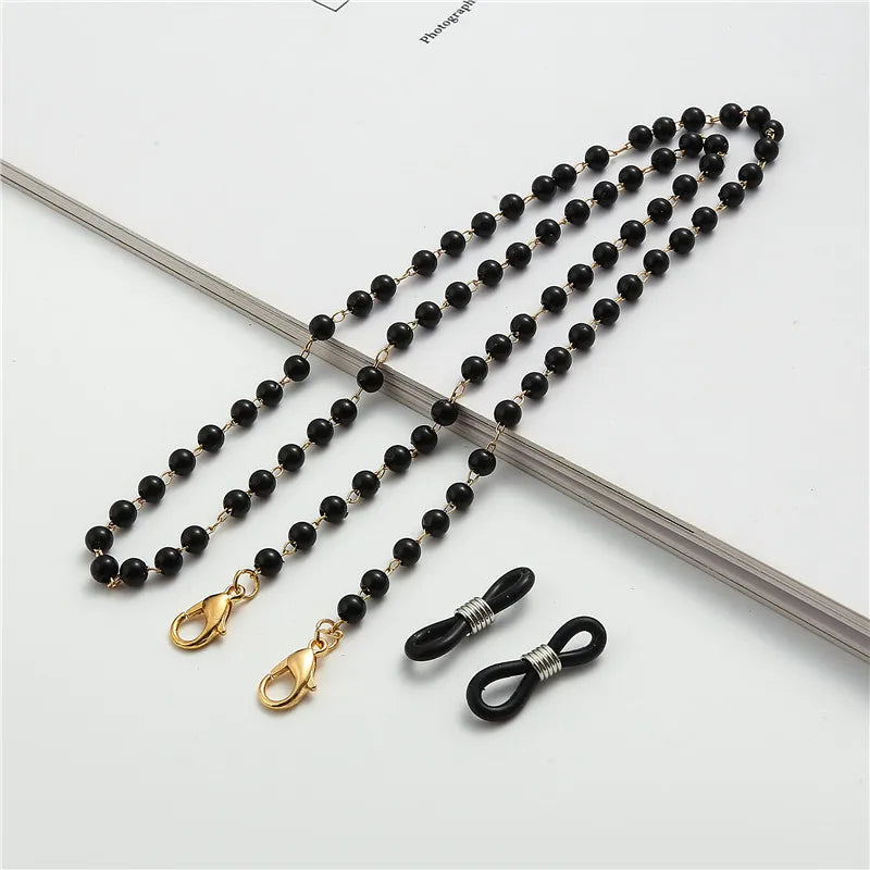Pearl Beaded Eyeglasses Chain for Women – Trendy Sunglasses Holder Necklace, Mask Lanyard & Fashion Accessory Gift