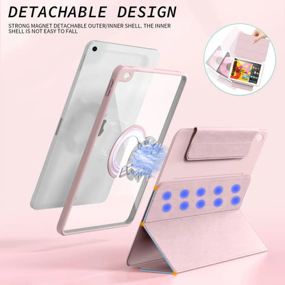 Magnetic Case for iPad 10.2, Air, Pro 11/12.9 & Mini 6 – Detachable Back Shell for 2022 Models