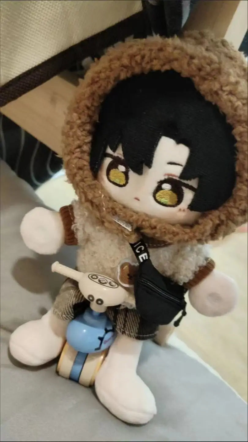 17cm Labubu V1/V2 Crossbody Bag for BJD Dolls – Cute 1/6, 1/8, 1/12 Doll Accessories & Waist Belt Bag Gift