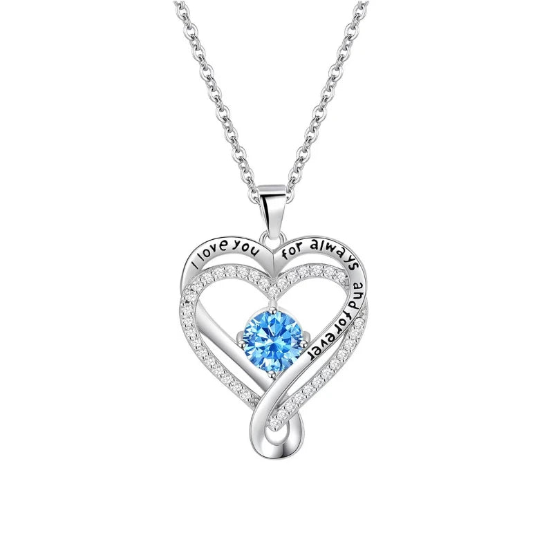 Heart Pendant Necklace - Elegant Hollow Design Jewelry Gift for Mother’s Day, Best Friends & Special Occasions