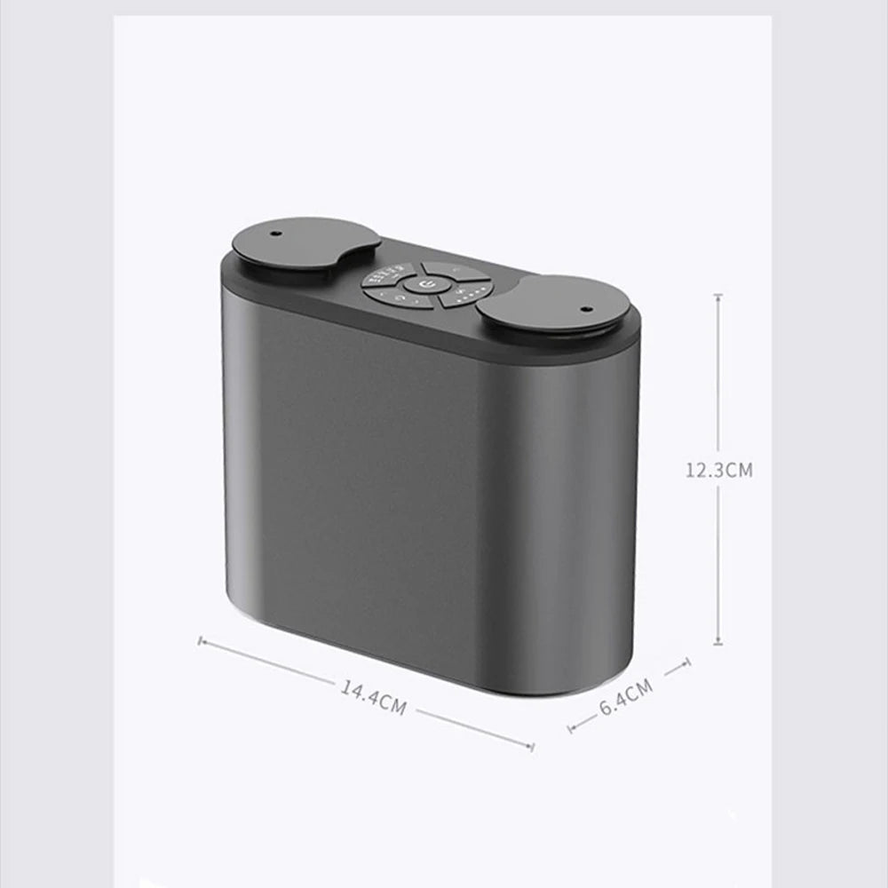 Waterless Aroma Diffuser – USB Aluminum Essential Oil Nebulizer & Air Humidifier for Home & Hotel"