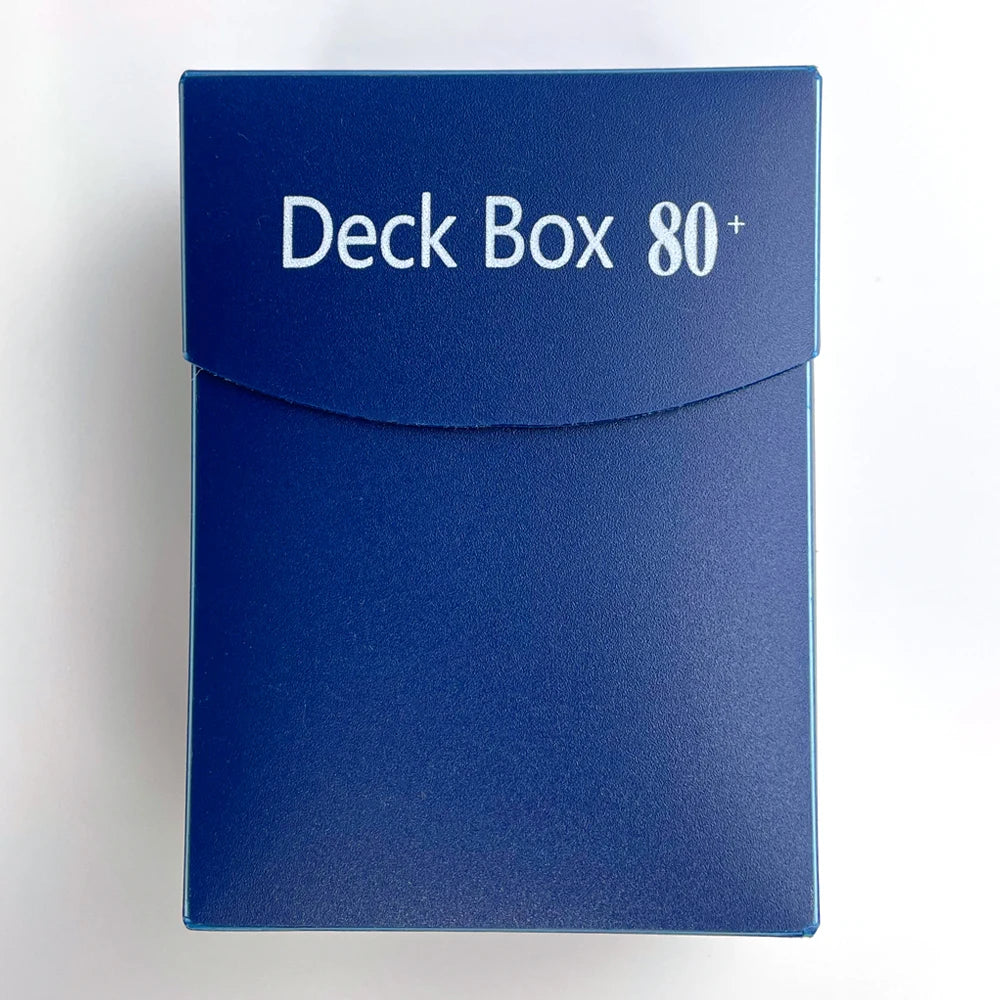 TCG Card Deck Box - 80+ Cards Storage Case Organizer for Magic, Pokémon & Yu-Gi-Oh Collections