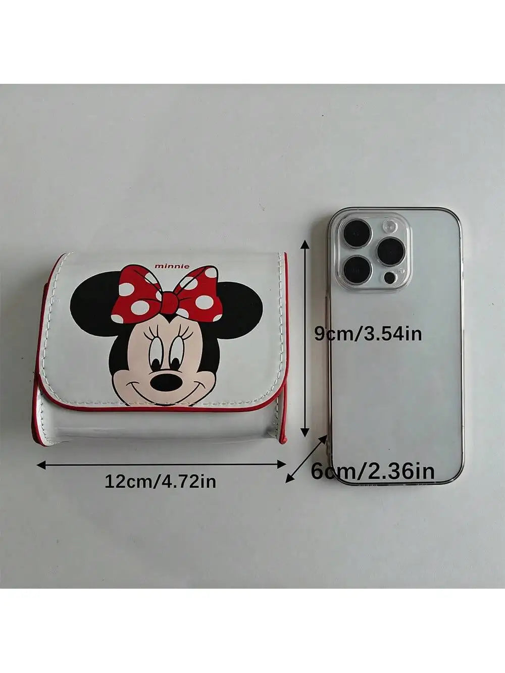 Disney Anime Square Shoulder Bag – Kawaii Mickey & Donald Duck Cartoon Messenger Tote Backpack Fashion Bag for Kids & Adults