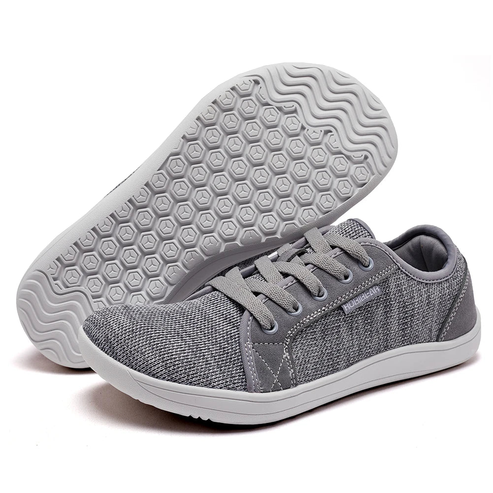 HOBIBEAR Minimalist Barefoot Shoes | Unisex Zero Drop Wide Toe Casual Running Sneakers