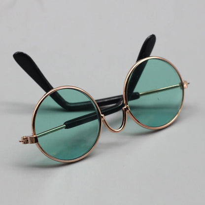 Labubu Doll Glasses – Cute Plastic Accessory for 10/15cm Cotton & Ropa Dolls