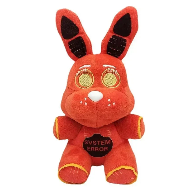 Five Nights at Freddy’s Plush Toy Set – Cute FNAF Stuffed Dolls Bonnie, Bear, Foxy & Freddy for Kids Gift