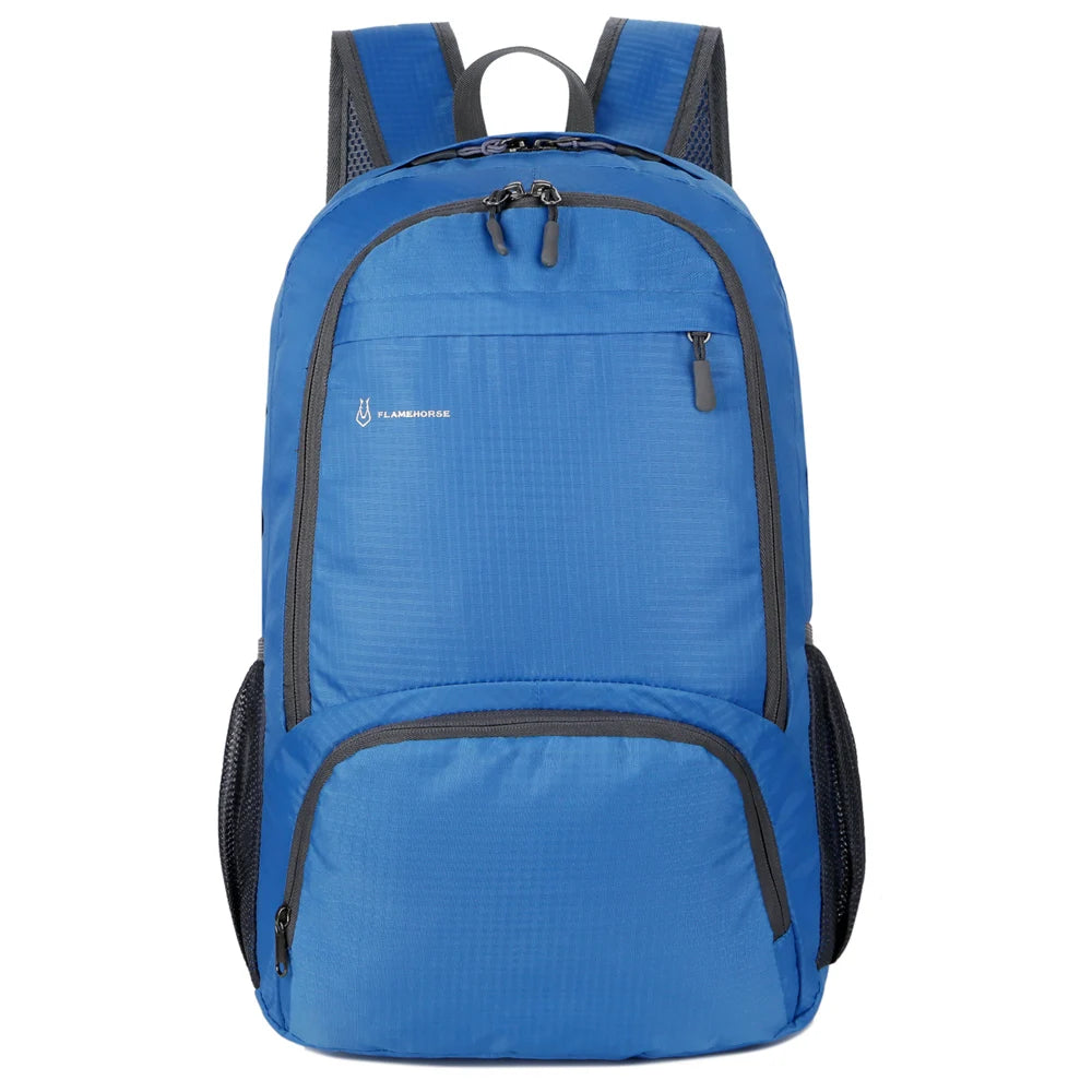 Lightweight Foldable Backpack - Waterproof Packable Daypack for Men & Women, Outdoor Travel, Hiking, Cycling & Camping Shoulder Bag