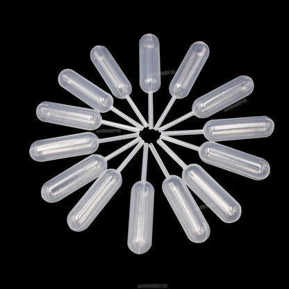 50PCS Mini Disposable Jam Dropper Pipettes - Perfect for Cupcakes, Sauces, Dessert Decorations - Easy Squeeze Transfer for Cake Decorating