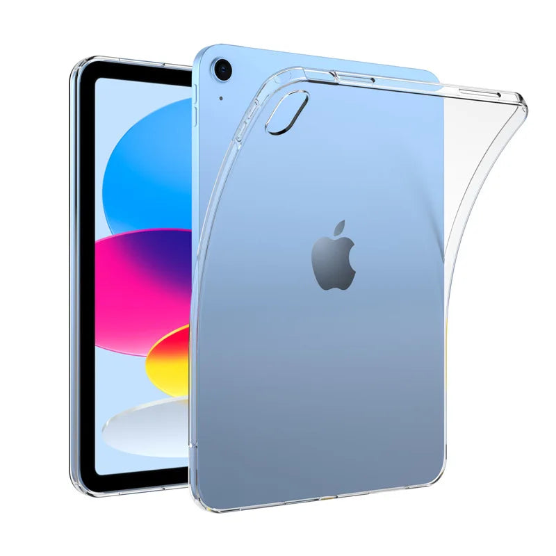 Ultra Thin Transparent Silicone Case for iPad Mini 6, 5, 4 – Soft Protective Cover for 8.3” & 7.9” (2021 & 2019 Models)