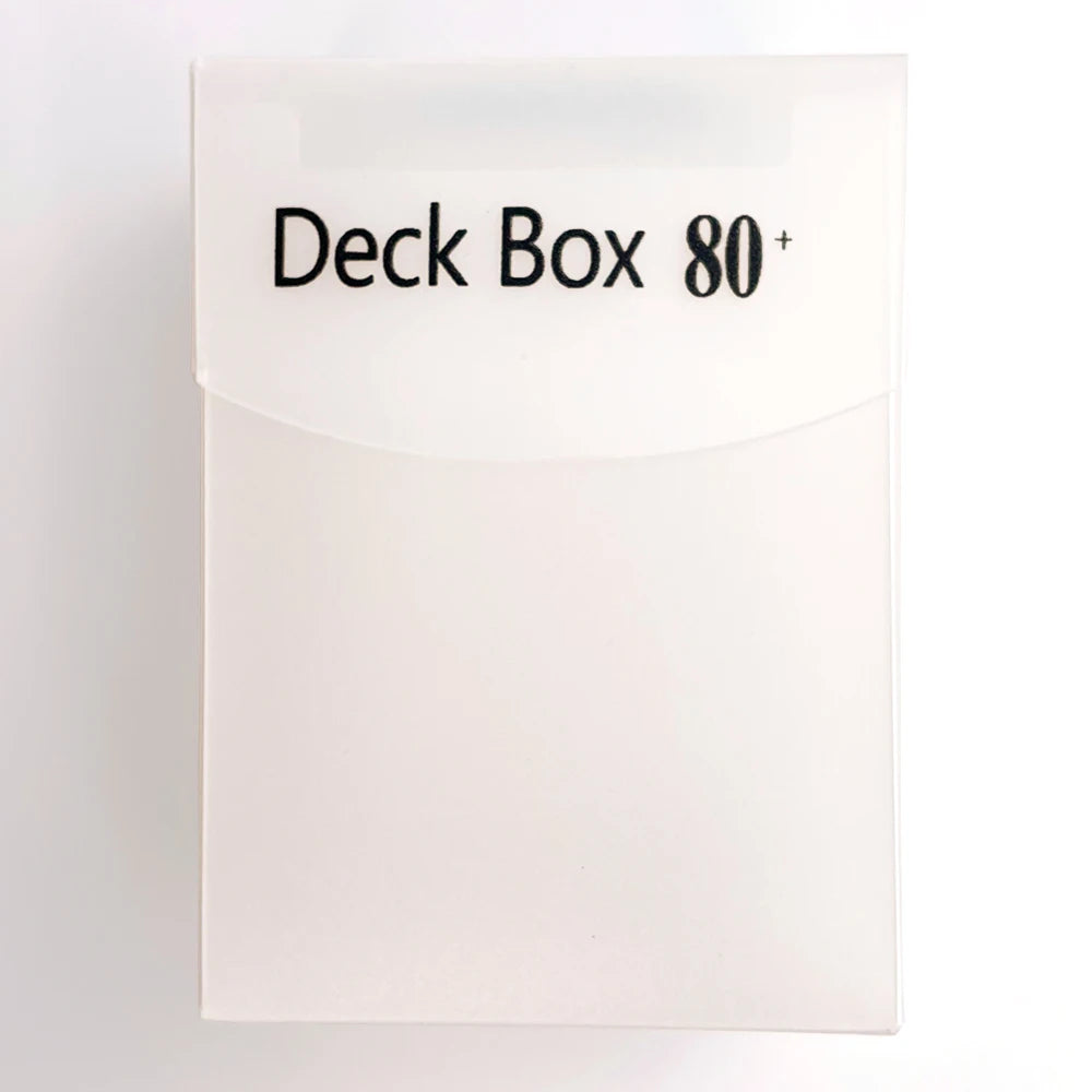TCG Card Deck Box - 80+ Cards Storage Case Organizer for Magic, Pokémon & Yu-Gi-Oh Collections