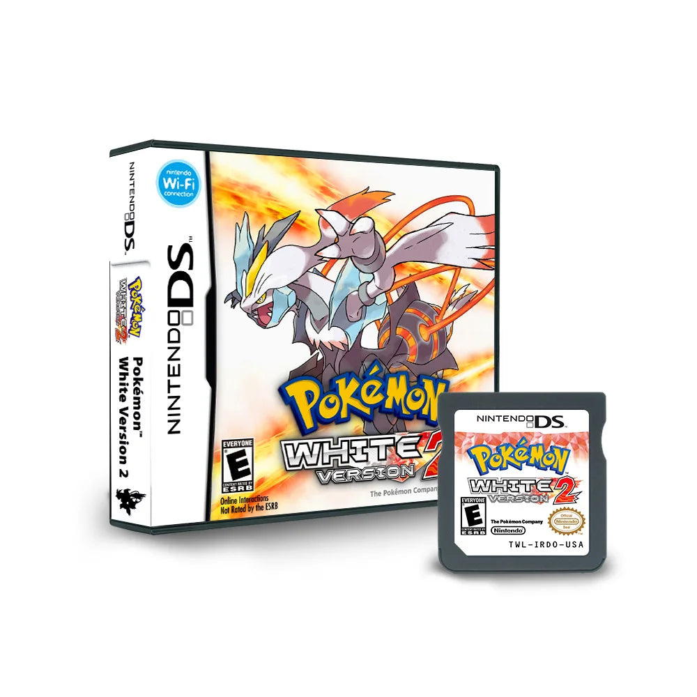DS R4 Game Card — Pokémon Gold, Heart, Silver, Soul, Platinum English Version for DS, 3DS, NDSi & NDS Lite