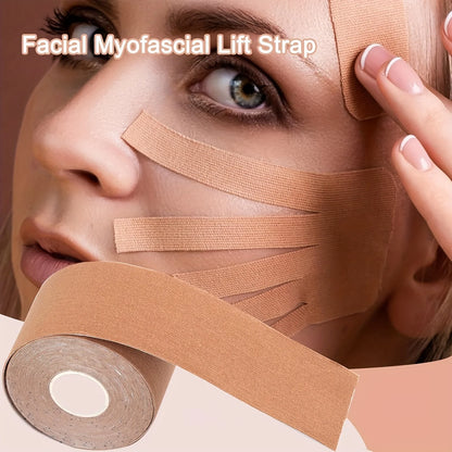 Facial Myofascial Lifting Tape – Skin-Friendly Breathable Wrinkle Reducer & V-Line Muscle Support