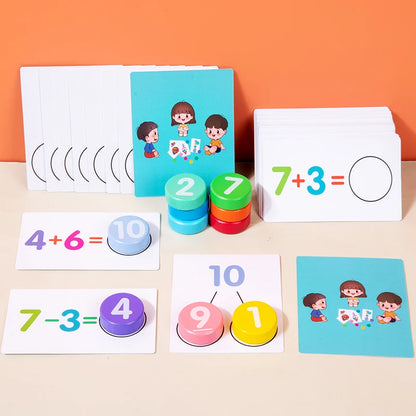 Children's Math Early Education Toy – Number Cognition & Mathematical Operations Learning Aids