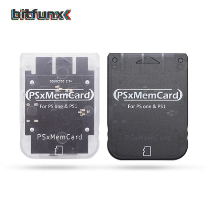 Bitfunx PSX Memory Card – PS1 Console Save Game Data for Sony PlayStation 1 & PS One