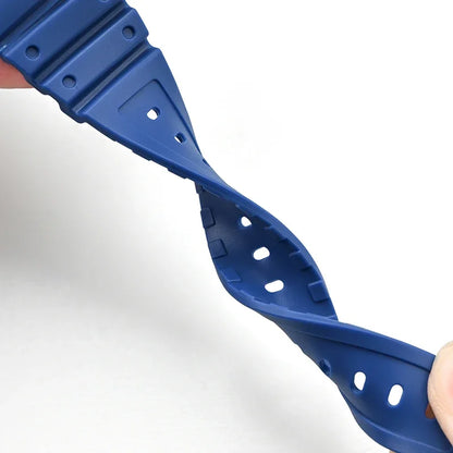 Rubber Resin Watch Case and Strap for Casio G-Shock - Replacement Band for DW-5600, GW-M5610, GW-B5600 and G-5600 Models