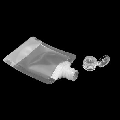 30/50/100ml Refillable Travel Packaging Bags – Portable Lotion, Shampoo, Shower Gel & Makeup Fluid Bottles for Cosmetics