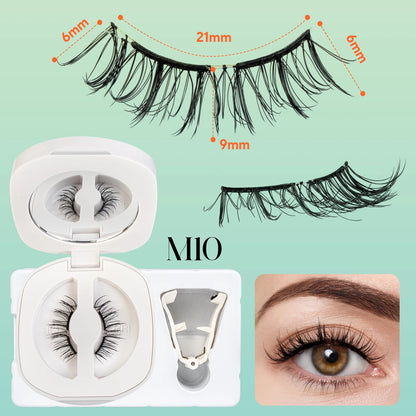 VYRILA Soft Magnetic Eyelashes – No Glue 3D Reusable Lashes for Natural Look & Easy Eye Makeup Application