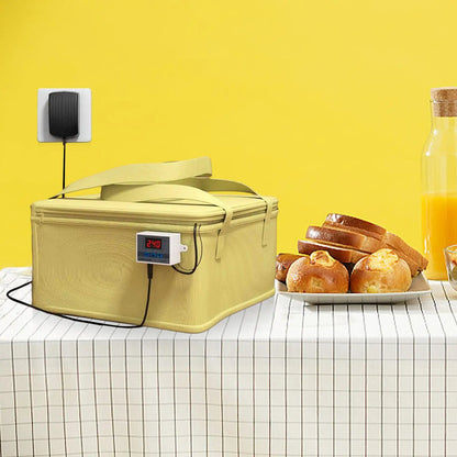 Temperature Controlled Bread Warming Box – Automatic Shut-Off Dough Proofer Fermentation Bag for Home Baking & Proofing Equipment