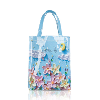 Simple Stylish PVC Reusable Shopping Bag – Luxury Eco-Friendly Waterproof Tote for Summer Beach