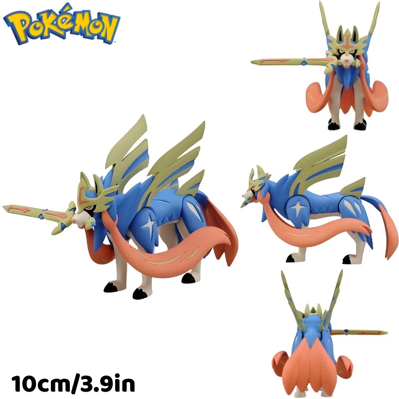 Original Takara Tomy Pokémon Figures – Koraidon, Rayquaza, Palkia, Groudon, Solgaleo, Arceus & Charizard Anime Collectible Dolls