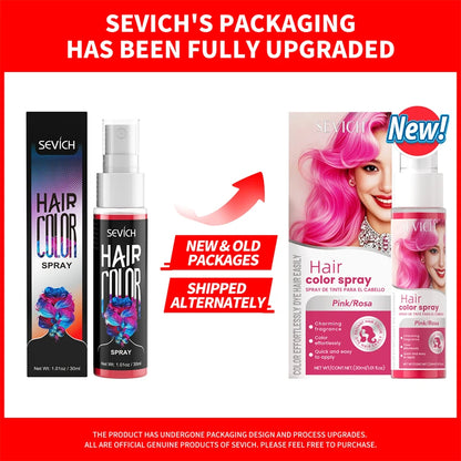 Temporary Hair Color Spray – 30ml DIY Hair Dye for Halloween, Parties & Instant Styling