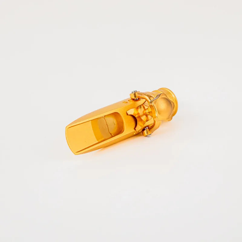 High-Quality Saxophone Metal Mouthpiece - Brass Plated, Sizes 5-9 for Alto, Soprano & Tenor Sax Accessories