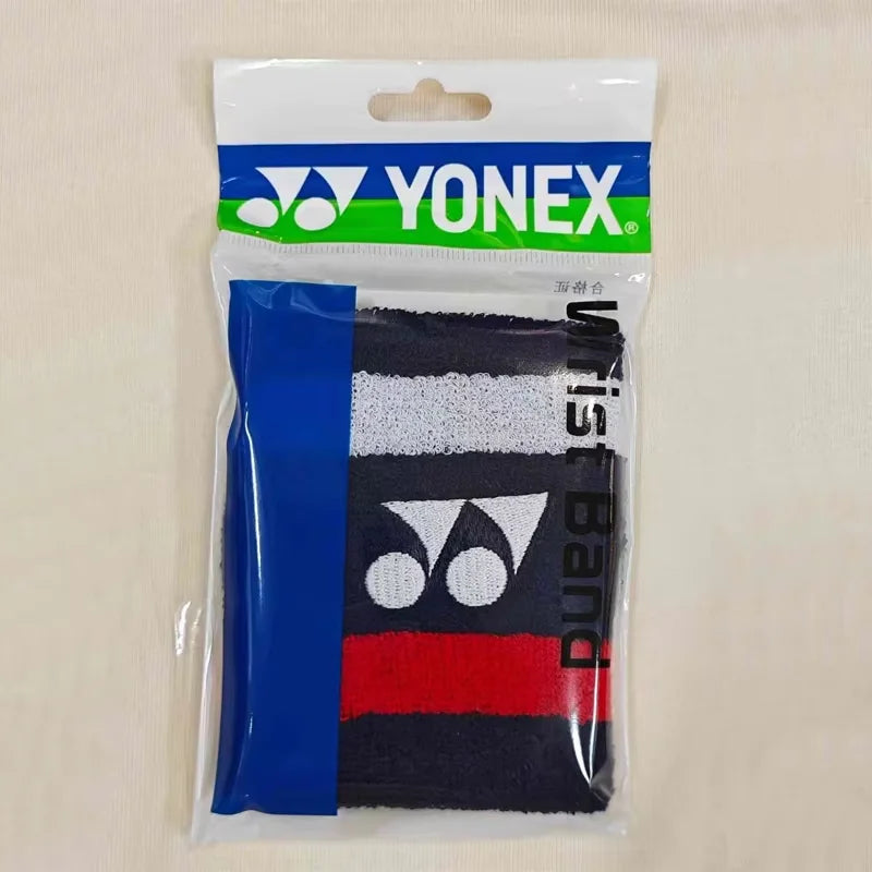 YONEX 75th Anniversary Sports Wristband - Sweat-Absorbent Thickened Wrist Support for Badminton and Tennis