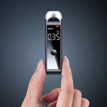 Digital Breath Alcohol Tester - Accurate Alcotester Detector with Display for Driver Safety Checks