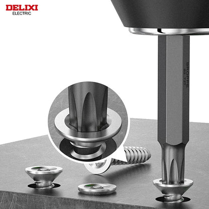 DELIXI ELECTRIC Allen Key Set - Metric Hex Wrench Screwdriver Kit with Long Torque Handles for Motorcycles & Bicycles