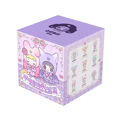 Qubii Autumn Animals Blind Box - Cute Day & Night Series Collectible Grain Ornaments Handmade Style Gift for Girls
