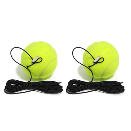 Heavy Duty Tennis Trainer Rebounder Base – Elastic Rope Ball Practice Self-Training Tennis Practice Aid with Durable Sparring System