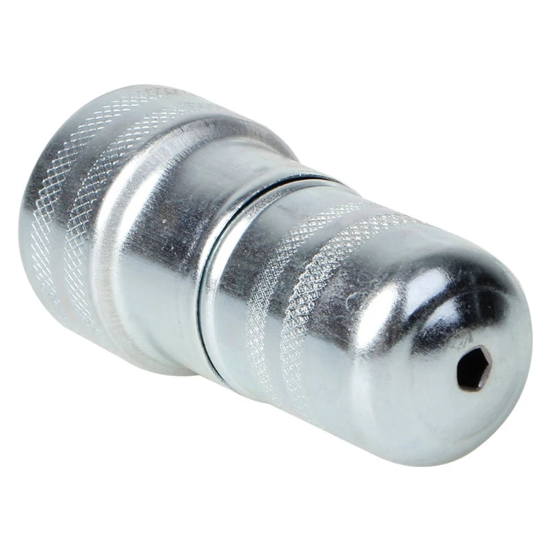 Stainless Steel Car Battery Post Terminal Cleaner Tool - Silver Vehicle Maintenance Brush U90C