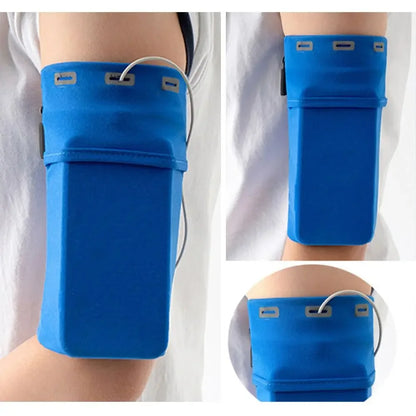 Waterproof Running Mobile Phone Arm Bag - Non-Slip Phone Armband Holder for Jogging - Sports Pouch for iPhone, Samsung, and More