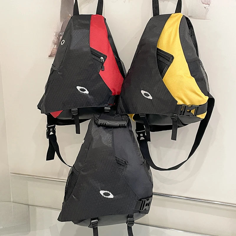 Large Capacity Chest & Crossbody Bag – Multi-Pocket Outdoor, Travel & Cycling Bag